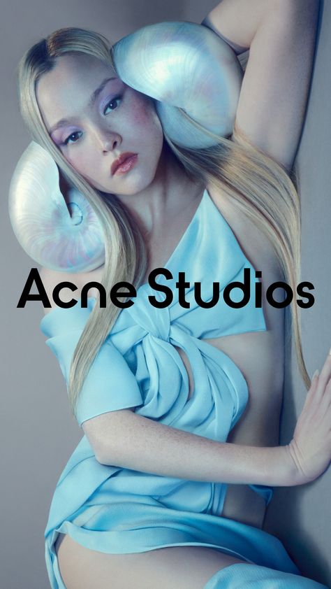 Devon Aoki is the face of the Acne Studios Spring/Summer 2023 campaign - AcneStudios Devon Aoki Campaign, Devon Aoki Photoshoot, Acne Studios Aesthetic, Acne Studios Campaign, Angelic Essence, Carlijn Jacobs, Brands Aesthetic, Board Aesthetic, Devon Aoki