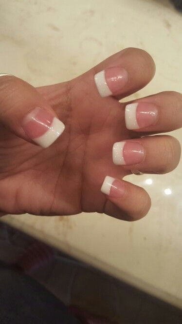 Sparkle white solar nails with pink medium base. ❤❤❤❤ White Solar Nails, Nails With Pink, Solar Nails, Nails And Hair, Nails Nails, Makeup Nails, Solar, Sparkle, Nails