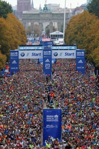 Known for its record-breaking times, the Berlin Marathon offers an amazing opportunity to run alongside (or behind) the elites Berlin Marathon, Runners Knee, Brandenburg Gate, Race Training, Training Gear, Amazon Prime Day, Best Running Shoes, Half Marathon, Dream Board