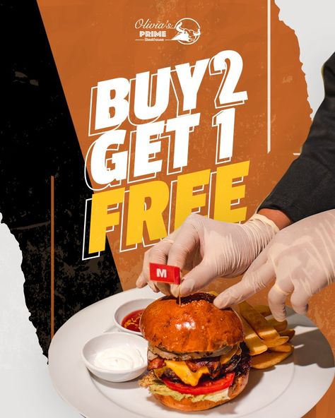 Steakhouse Burgers, Steakhouse Burger, Burger Delivery, Order Here, Beef Steak, Buy 1, Get One, Steak, Promotion