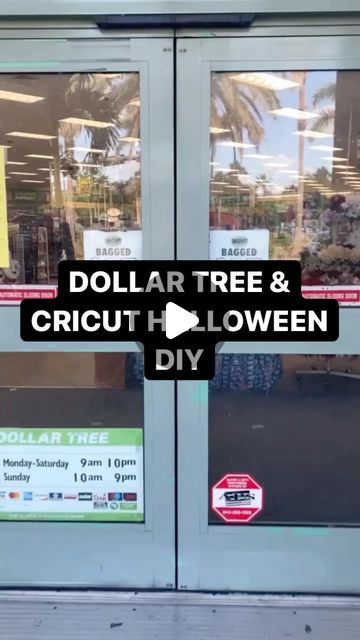 👩🏻‍🦰 Morgan | Crafts & DIYs on Instagram: "Let’s make a Dollar Tree and Cricut Halloween diy 👻 . . Like, Save & Follow for more 👉 @alifeincrafting . . #dollartree #diyreels #diydollartree #diydecor #dollartreelove #dollartreehalloween #dollartreeaddicts #halloweencrafts #halloweendiy #cricut #cricuthalloween" Dollar Store Outdoor Halloween Decor, Dollar Tree Halloween Mantle Decor, Haloween Decoracion Diy Dollar Tree, Diy Graveyard Halloween Dollar Tree, Halloween Dollar Tree Decor, Halloween Dollarstore Diy, Dollar General Halloween Decorations, Diy Office Halloween Decor, Dollar Tree Outdoor Halloween Decor