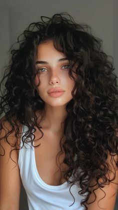 Purple Hair Highlights, Perfect Blonde Hair, Curly Haircut, Dark Curly Hair, Big Curly Hair, Curly Haircuts, Curly Hair Cuts, Winter Hairstyles, Short Curly Hair