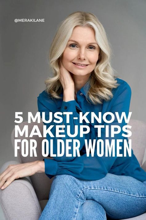 If you’re feeling lost when it comes to makeup, we’ve rounded up our favourite products and makeup tips for older women! Facelift Makeup, Makeup Tips To Look Younger, Makeup Over 50, Makeup Tips For Older Women, Makeup For Older Women, Anti Aging Makeup, Makeup Advice, Target Market, Glam Hair