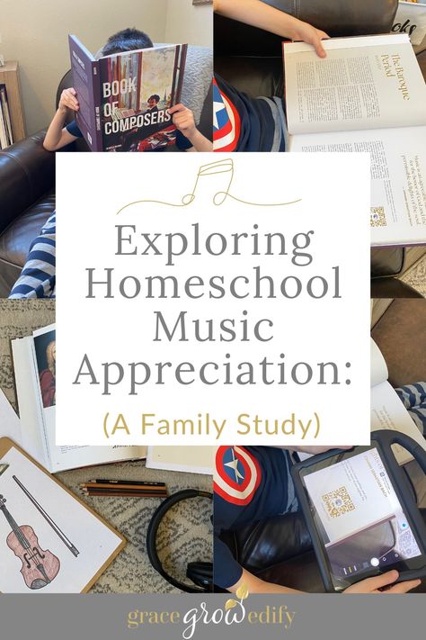 Exploring Homeschool Music Appreciation: A Family Study Romantic Period Music, Homeschool Music Curriculum, Composer Study, Music Study, Teaching Character, Homeschool Music, Homeschool Lesson Plans, Homeschool Routine, Homeschool Books