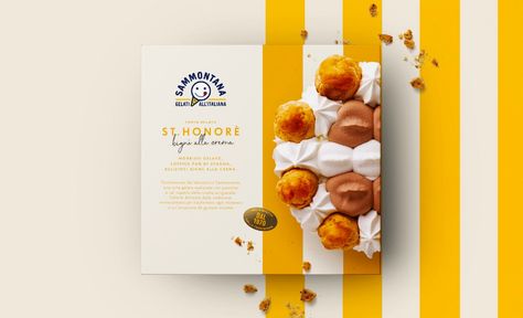 Sammontana Cakes on Packaging of the World - Creative Package Design Gallery Bread Packaging, Cake Packaging, Kinds Of Salad, Box Packaging Design, Food Packaging Design, Packaged Food, Behance Project, Creative Packaging Design, Summer Treats