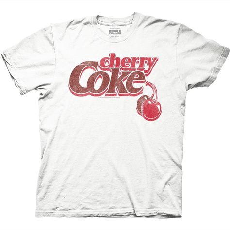 PRICES MAY VARY. ENJOY: Share your love of Cherry Coke with the world with this fun gear! FANDOMS ARE THE BEST: Face it, we all love a good fandom. How about representing your favorite drink while rocking this sweet Cherry Coke shirt? Our Cherry Coke tees are more than just a t-shirt. They are a way to bond with friends. WHAT’S MY SIZE AGAIN?: Forget your size after drinking all night? We’ve got you. This cool shirt is available in sizes S–3XL (select color available in size 4XL and 5XL). Body w Coke Logo, Cherry Graphic, Cherry Drink, Cherry Coke, Best Face, Graphic Apparel, All Love, Crew Neck Shirt, Make And Sell