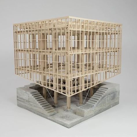 Structural Model, Bamboo Structure, My Wallet, Conceptual Architecture, Architectural Model, Arch Model, Wooden Structure, Architecture Model Making, Structure Architecture