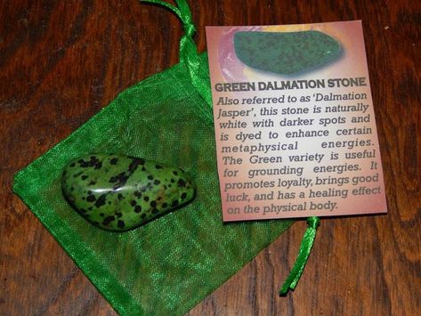 Dalmation Jasper Meaning, Spiritual Notebook, Jasper Meaning, Dalmatian Stone, Dalmation Jasper, Eclectic Witch, Organza Pouch, Gemstone Meanings, Dalmatian Jasper