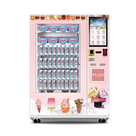 Smarter Shopping, Better Living!  Aliexpress.com Ice Cream Vending Machine, Food Ice Cream, Freezer Food, Smart Snacks, Ice Cream Ice, Cream Ice Cream, Vending Machine, Freezer Meals, Shopping Mall