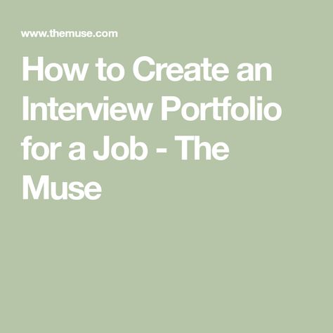 Interview Portfolio, Job Portfolio, Behavioral Interview Questions, Job Interview Preparation, Infographic Resume, Creating A Portfolio, Interview Process, Job Interview Tips, Best Resume Template