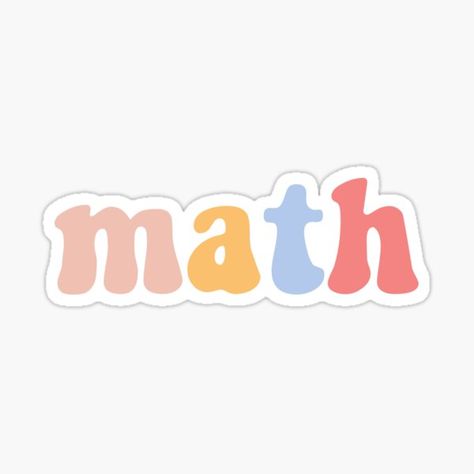 Math Stickers | Redbubble Maths Aesthetic Cover, Aesthetic School Stickers, Cute Math Stickers, Cute Math Wallpaper, Math Wallpaper Aesthetic, Math Background Design Aesthetic, Math Design Aesthetic, Math Aesthetic Background, Math Aesthetic Design