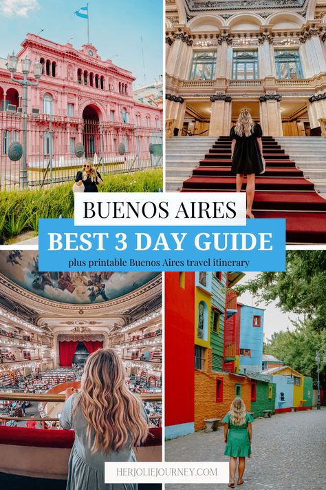 Argentina Travel Guide: How to Enjoy 3 Days in Buenos Aires - Her Jolie Journey Argentina Summer Outfits, Argentina Travel Outfit, Buenos Aires Fashion, Buenos Aires Outfit, Travel Argentina, One Week In Argentina, Argentina Itinerary, Travel To Argentina, Buenos Aires Itinerary