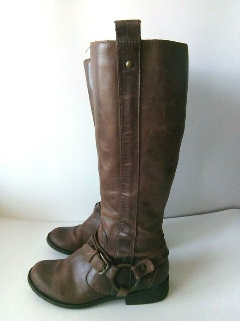 Brown Vintage Boots, Island Women, Brown Vintage, Vintage Boots, Boot Shoes Women, River Island, Riding Boots, Brown Leather, Shoe Boots