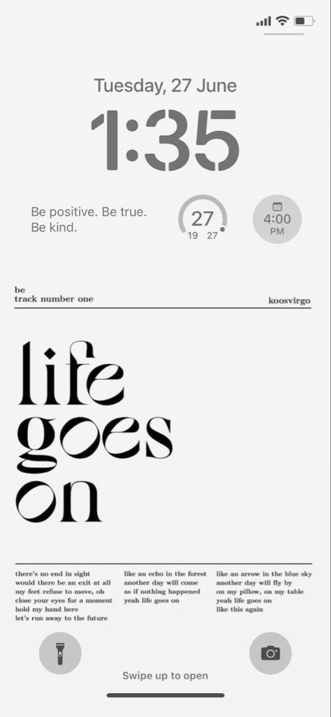 Lock Screen Widget Apps, Widget Iphone Aesthetic Lock Screen, Lock Screen Text Widget Ideas, Clean Lockscreen Iphone, Iphone Aesthetic Setup, Iphone Wallpaper Clean Aesthetic, Minimalist Iphone Layout White, Wallpaper Iphonewallpaper Aesthetic, Iphone Lock Screen Widget