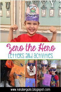 Alphabet Celebration Kindergarten, Preschool Numbers, Decomposing Numbers, Activities For Kindergarten, Early Childhood Classrooms, Zero The Hero, Primary Teaching, Kindergarten Ideas, Primary Teachers