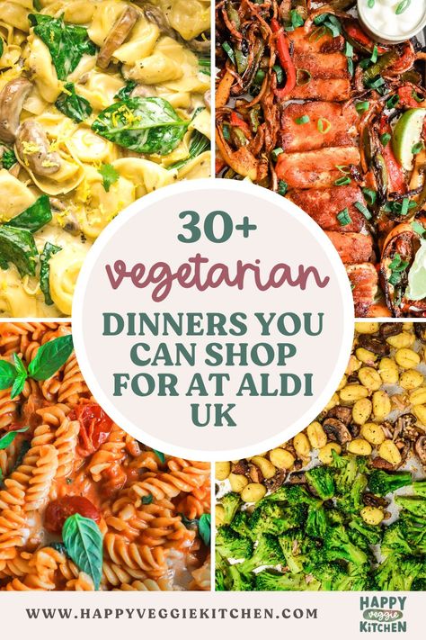 Looking for easy dinner ideas that you can shop for at Aldi? These are my top picks! All of these recipes have a short ingredient list which can be sourced from Aldi UK. Budget shopping doesn't have to be boring when you can take advantage of some of the great products and prices that Aldi have to offer. Vegetarian Aldi Meals, Vegan Aldi Meal Plan, Aldi Vegetarian Meal Plan, Aldi Vegetarian, Dinner Ideas Aldi, Vegetarian Recipes Uk, Aldi Dinners, Fast Vegetarian Dinner, Veggie Meal Plan