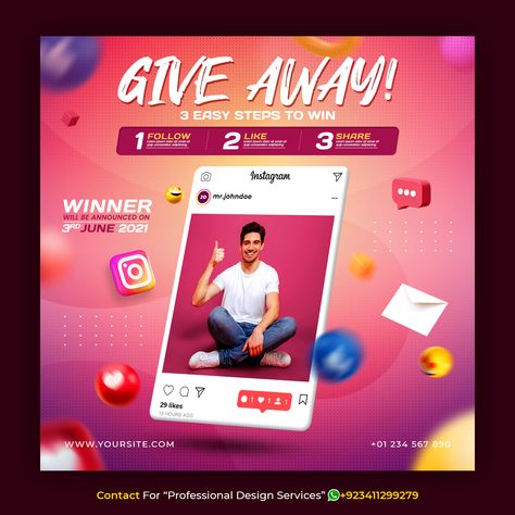 Top Contributors Facebook Group, Giveaway Poster Design Instagram, Giveaway Creative Post, Win Prizes Poster Design, Selfie Contest Poster Design, Social Media Giveaway Post Design, Giveaway Poster Instagram, Social Media Giveaway Ideas, Giveaway Social Media Design