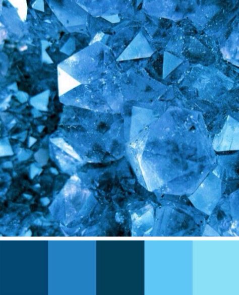 Blue gemstone color palette Crystal Background, Baby Blue Aesthetic, Light Blue Aesthetic, Crystal Aesthetic, Crystal Castle, Blue Aesthetic Pastel, Pretty Rocks, Collage Vintage, Aesthetic Blue