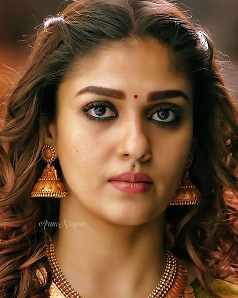 NAYANTHARA 👸 on Instagram: “NIRANJANA 😍” Nayanthara Photos, Nayanthara Hairstyle, Traditional Hairstyle, Celebrity Makeup Looks, Actress Hairstyles, Teen Girl Dresses, Photos Hd, Bollywood Girls