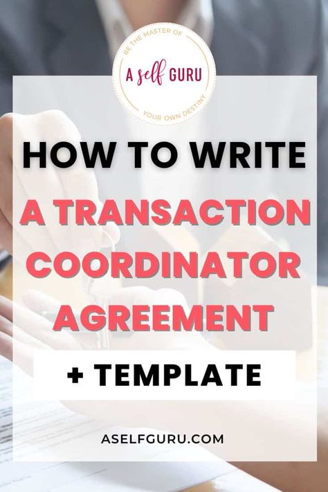 Do you need a real estate transaction coordinator contract to work with clients? Or do you want to know how to create a transaction coordinator agreement that doesn’t require hiring an expensive lawyer? Click here to read this article on everything you need to know about these legal contracts and how to create your own with an affordable template you can use over and over again. transaction coordinator checklist | real estate transaction coordinator tips Transaction Coordinator Quotes, Transaction Coordinator Checklist, Real Estate Transaction Coordinator, Legal Templates, Transaction Coordinator, Real Estate Contract, Business Lawyer, Entrepreneur Life, Sponsored Posts