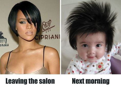 Hairstylist Memes All Women Can Relate To Hair Memes Funny, Hairstylist Memes, Hairdresser Humor, Hair Jokes, Hairstylist Humor, Hair Quotes Funny, Hair Salon Quotes, Stylist Quotes, Creepy Funny