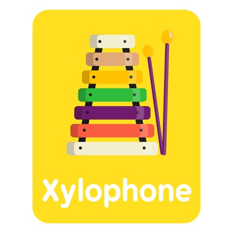 Xylophone vocabulary flashcard #AD , #AD, #AFFILIATE, #flashcard, #vocabulary, #Xylophone Flashcard Maker, Slide Presentation, Mo Design, Electronic Media, Educational Projects, Layout Template, Graphic Image, Presentation Design, Printed Materials