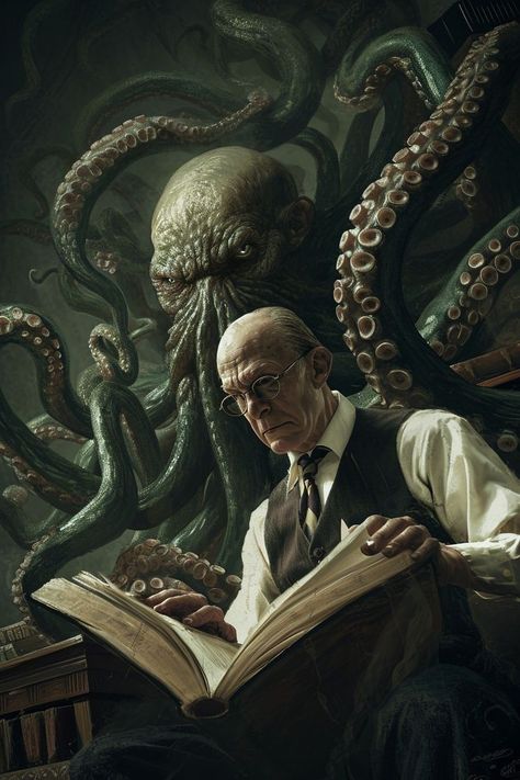 Cthulhu Aesthetic, Lovecraft Aesthetic, Cthulhu Tattoo, Cthulhu Fhtagn, Lovecraft Art, Cthulhu Art, Call Of Cthulhu Rpg, Lovecraft Cthulhu, Oc Drawing