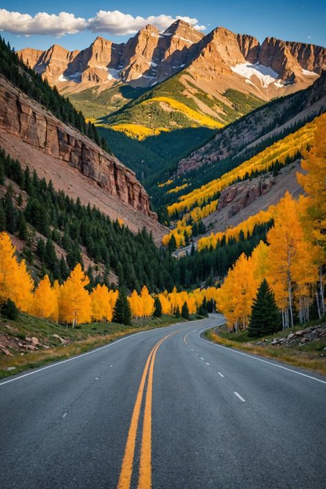 The Most Jaw-Dropping Scenic Drives in Colorado – Views You Can&#8217;t Miss! North America Landscape, Colorado Aesthetic Fall, North America Aesthetic, Colorado In May, Colorado In The Fall, America Landscape, Fall Travel Destinations, Colorado Autumn, Colorado Aesthetic