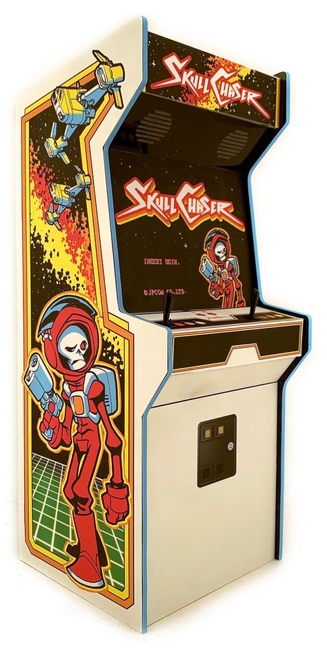 Arcade Art, Arcade Cabinet Design, Jake Parker, Retro Arcade Design, Mini Cabinet, Arcade Machine Design, Arcade Machine Illustration, Retro Arcade Aesthetic, Arcade Design