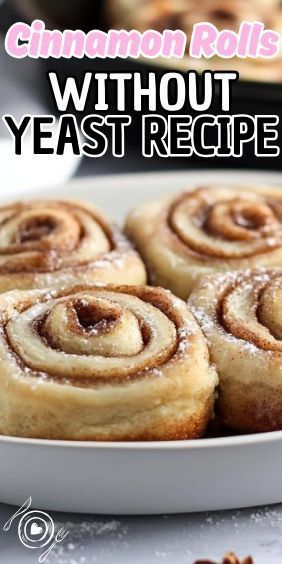 Craving cinnamon rolls but short on time? These Easy Cinnamon Rolls Without Yeast are the perfect solution! No need to wait for the dough to rise—these rolls are quick to… Homemade Cinnamon Rolls Without Yeast, Cinnamon Rolls Homemade Easy Quick, Easy Cinnamon Rolls Quick, Cinnamon Rolls Easy Quick, Easy Cinnamon Buns, Rolls Without Yeast, Cinnamon Rolls Without Yeast, No Yeast Cinnamon Rolls, Homemade Cinnamon Rolls Easy