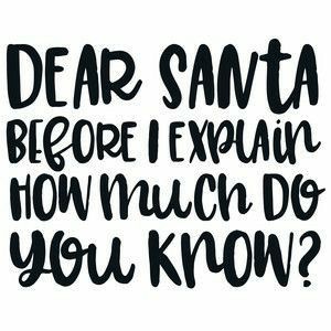 Christmas List Quotes, Christmas Sassy Quotes, Cute Christmas Sayings, Dear Santa Quotes, Did You Know Funny, Funny Christmas Sayings, Santa Quotes, Svg Ideas, Holiday Quotes