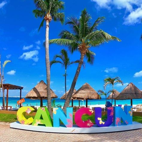 POV: Cancun, Mexico 🇲🇽 Cancun Mexico Beaches, Mexico Bucket List, Beautiful Beaches Paradise, Mexico Beaches, Cancun Trip, Mexico Vacation, Cancun Mexico, See You Soon, Travel Goals