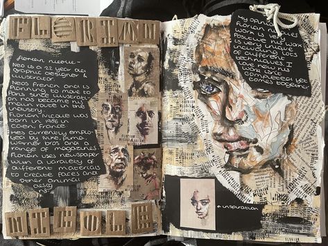 #floriannicolle #gcse #art #gcseart Croquis, Self Image Art Gcse, Fragment Artists Gcse, Dark Gcse Art Page, Gsce Art Annotations, Art Gcse Statement Of Intent, Gcse Dt Projects, Adorn Decorate Embellish Gcse, Environment Gcse Art