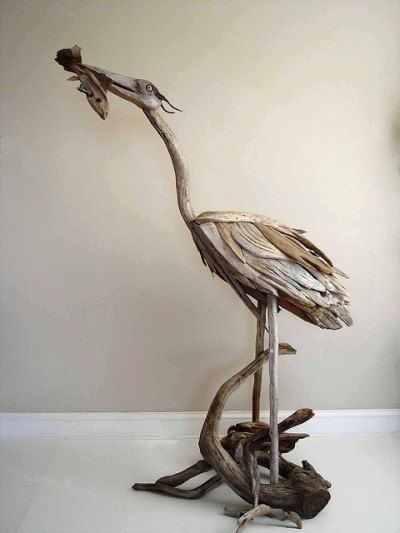 I want to make a Heron out of pieces of driftwood, but how do I make them stay together?? Nails? Glue? WHAT!!! HELP PLEASE!!! Driftwood Projects, Driftwood Houses, Aquarium Driftwood, Driftwood Mirror, Old Mirrors, Driftwood Beach, Old Mirror, Driftwood Sculpture, Driftwood Crafts