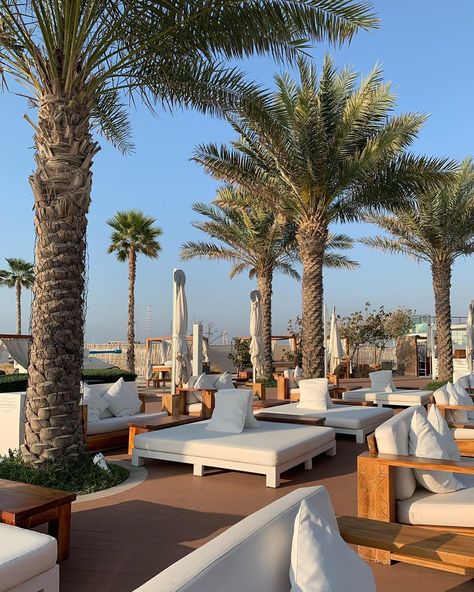 Nikki Beach Dubai, Dubai Pool Aesthetic, Jumeirah Beach Dubai, Dubai Rooftop Bar, Dubai Beach Club, Dubai Beach, Dubai Jbr Beach, Nikki Beach, Wellness Studio