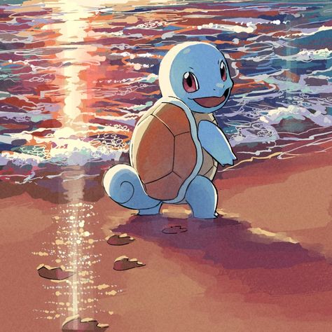 Squirtle Pokemon Art, Squirtle Drawing, Charmander Art, Pokemon Photo, Arte Indie, Doraemon Cartoon, Pokémon Art, Pokemon Pokedex, Illustration Ideas