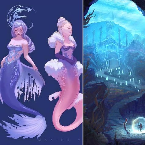 Arctic Mermaid, Arctic Ocean, Mermaid Art, Catania, North Pole, Enchanted, Art Ideas, Mermaid, Disney Princess