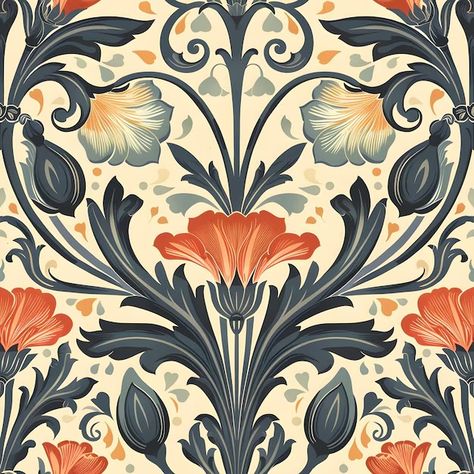 Page 7 | Art Nouveau Flower Images - Free Download on Freepik Art Deco Flower Pattern, Vintage Flower Drawing, Art Nouveau Flowers Illustration, Cheese Logo, Art Nouveau Motif, Art Nouveau Wallpaper, Nouveau Flowers, Art Deco Flower, Motif Art Deco