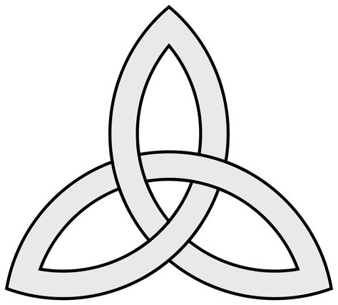 Celtic symbols and their meanings: Triquetra Celtic Knot Tutorial, Celtic Symbols And Meanings, Trinity Symbol, Witch Symbols, Wiccan Symbols, Sacred Circle, Wiccan Witch, Candle Magick, Symbols And Meanings