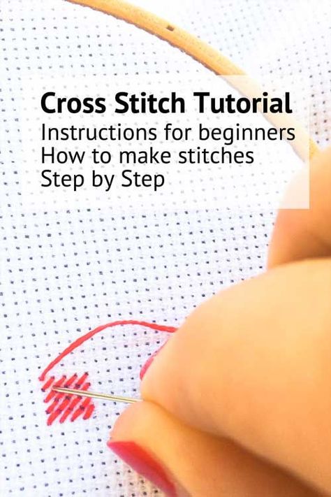 Cross Stitch Beginner, Cross Stitch Tutorial, Sashiko Pattern, Sashiko Embroidery, Completed Cross Stitch, Punch Needle Embroidery, Beginners Knitting, Simple Cross Stitch, Cross Stitch Fabric