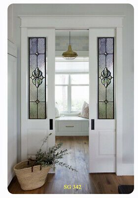 Narrow French Doors, French Pocket Doors, Home Decor Classic, French Doors Bedroom, Glass Pocket Doors, Stained Glass Door, Glass French Doors, Glass Doors Interior, Solid Wood Doors