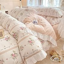 White Ruffle Comforter, Princess Bedding, Ruffle Comforter, Princess Bedding Set, Flower Comforter, Full Comforter Sets, Flower Duvet Cover, Ruffle Duvet Cover, Duvet Cover Queen