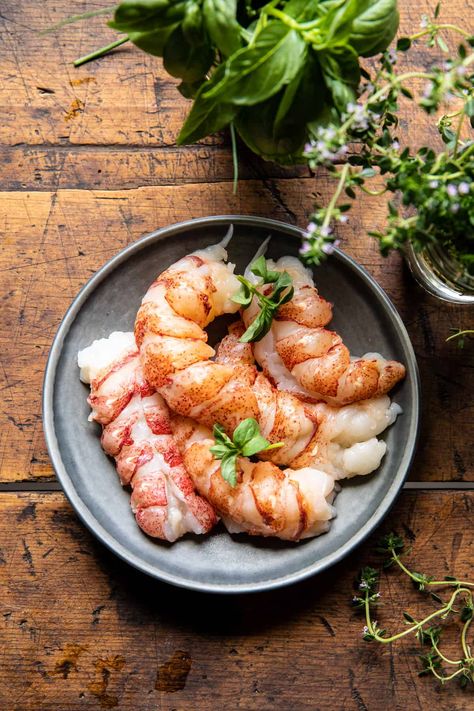 Brown Butter Lobster Pasta with Burst Cherry Tomatoes | halfbakedharvest.com Lobster Tail Pasta, Burst Cherry Tomatoes, Butter Lobster, Lobster Pasta, Parmesan Asparagus, Cherry Tomato Sauce, Cherry Tomato Pasta, Lobster Tail, Lobster Recipes