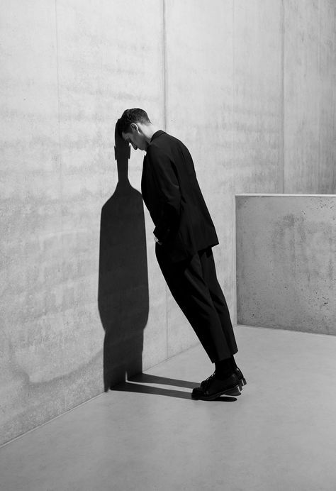 A Man, Wall, Photography