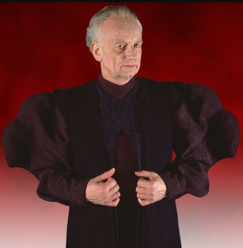 This is my baby love Chancellor Palpatine. Chancellor Palpatine forever! Happy Valentine's day babe Palpatine. Senator Palpatine, Ian Mcdiarmid, Sheev Palpatine, Chancellor Palpatine, Darth Sidious, Emperor Palpatine, Sith Lord, Leia Organa, Star Wars Humor