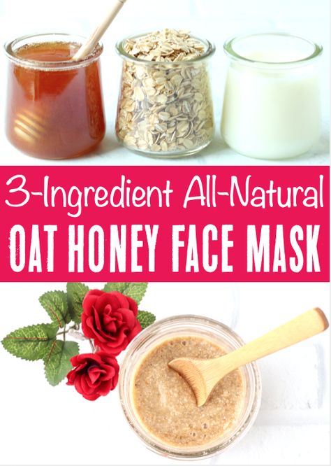 Face Mask DIY Recipes - Relaxing Oat Honey Hydrating Mask! This 3-ingredient all-natural mask is great for both toning and tightening… and may even help prevent future blemishes and acne from breaking out! Go grab the recipe and give it a try this weekend! Oats And Honey Face Mask, Lisa Lopez, Oats Face Mask, Coconut Oil Lip Balm, Mask Recipes, Healing Tips, Turmeric Face, Honey Face Mask, Turmeric Face Mask