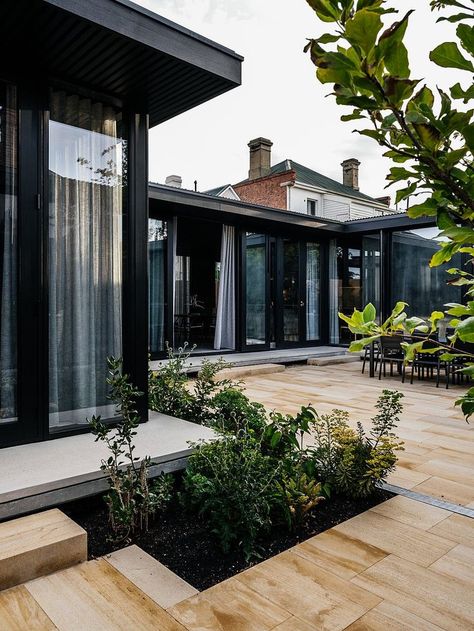 Residential Architecture, Hunting For George, Inside Garden, Road House, Unique Houses, Floor To Ceiling Windows, Ceiling Windows, House Designs Exterior, Tasmania