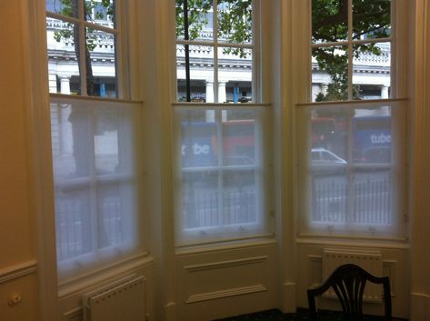 Street Facing Windows Privacy, Bottom Up Blinds, Fulham Palace, Cafe Shutters, Cafe Blinds, Farmhouse Blinds, Elizabeth House, Ikea Blinds, London Victoria