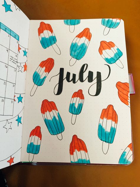 July Bullet Journal, Film Journal, Love Film, 9 And 10, Bullet Journal, Film