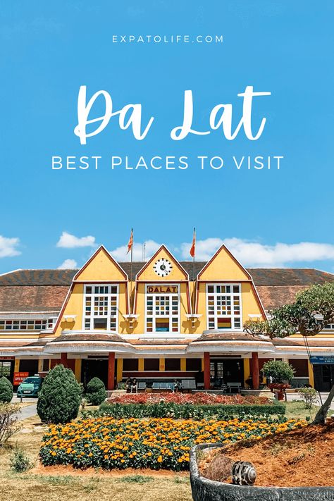 What are the best things to see and do in Da Lat Vietnam? Read my Da Lat Travel Guide to find out the best places to visit in Da Lat, things to do in Da Lat, ticket guide and travel tips. #Dalat #Vietnam #travelguide Vietnam Da Lat, Vietnam Landscape, Hello Vietnam, Vietnam Aesthetic, Da Lat Vietnam, Asia Places, Dalat Vietnam, Thailand Tourist, Asia Countries